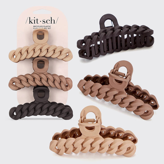 Chain Claw Clip 3pc Set | KITSCH