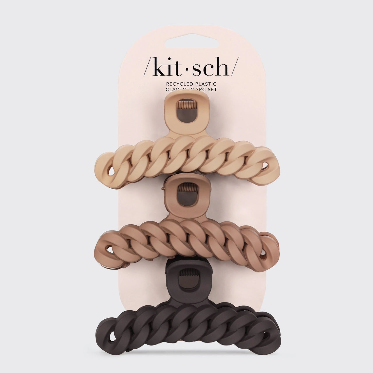Chain Claw Clip 3pc Set | KITSCH