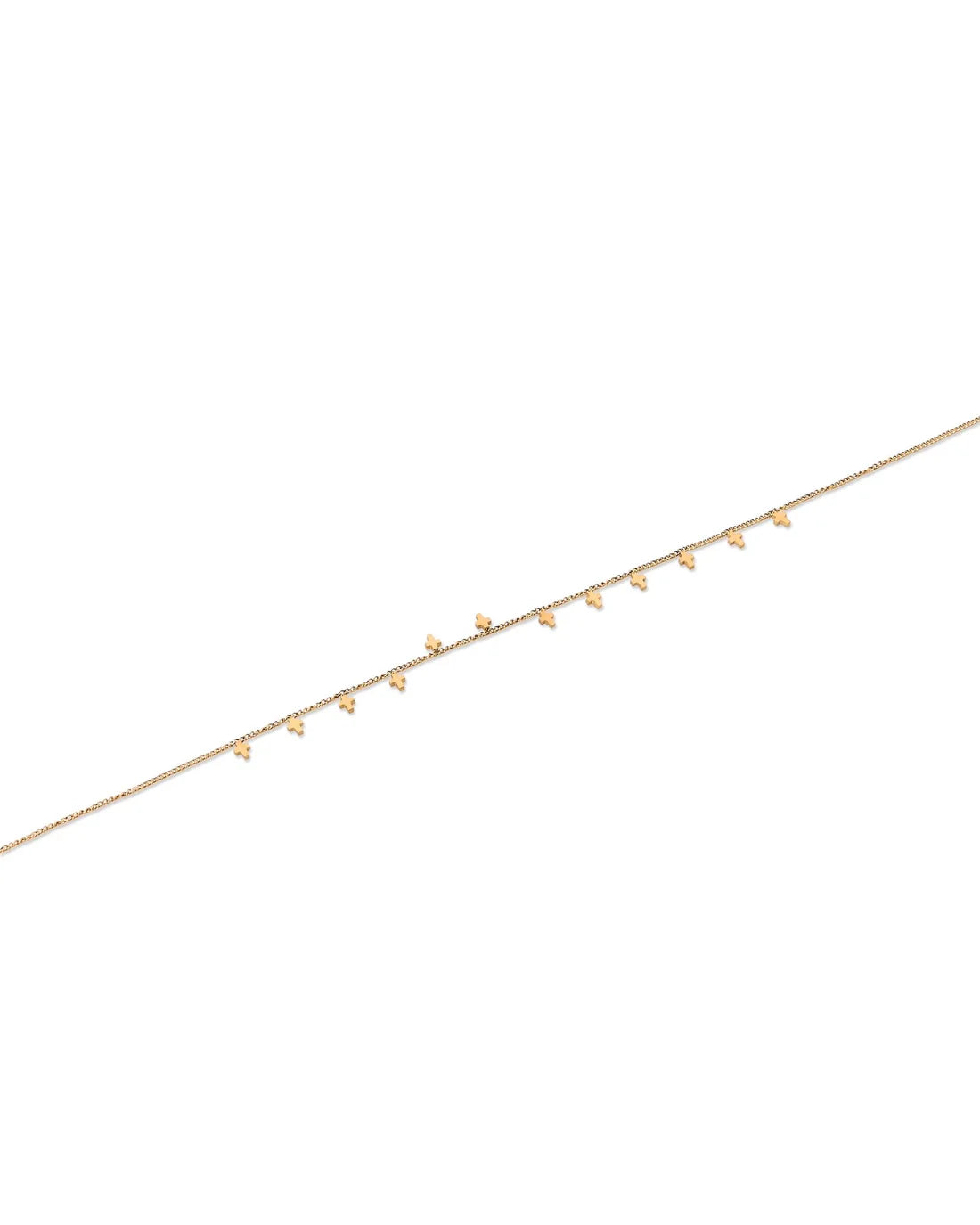 Kait Cross Charm Necklace
