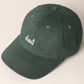 Embroidered Dad Cap | MULTIPLE COLORS