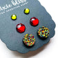 December Stud Earring Set