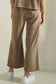 Melanie Wide Leg Corduroy Cropped Pants