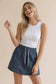 Rowan Chambray Skort