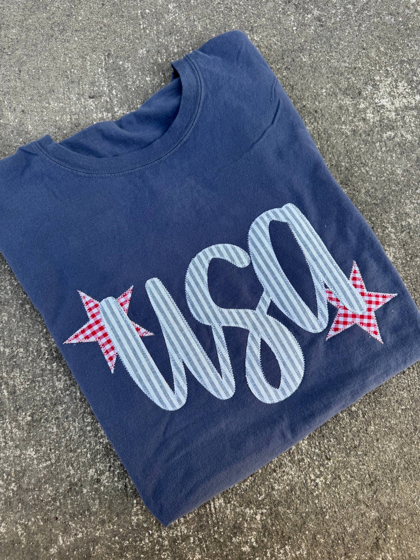 USA Applique T-shirt