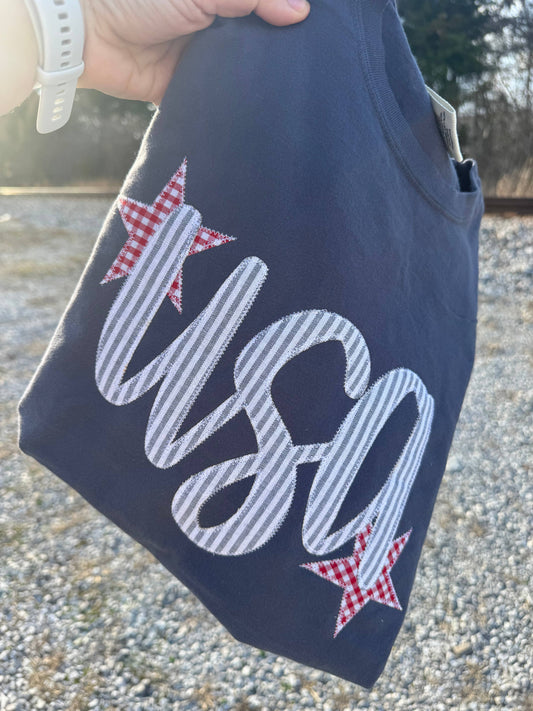USA Applique T-shirt