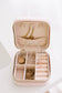 Mini Velvet Jewelry Case - Blush Pink