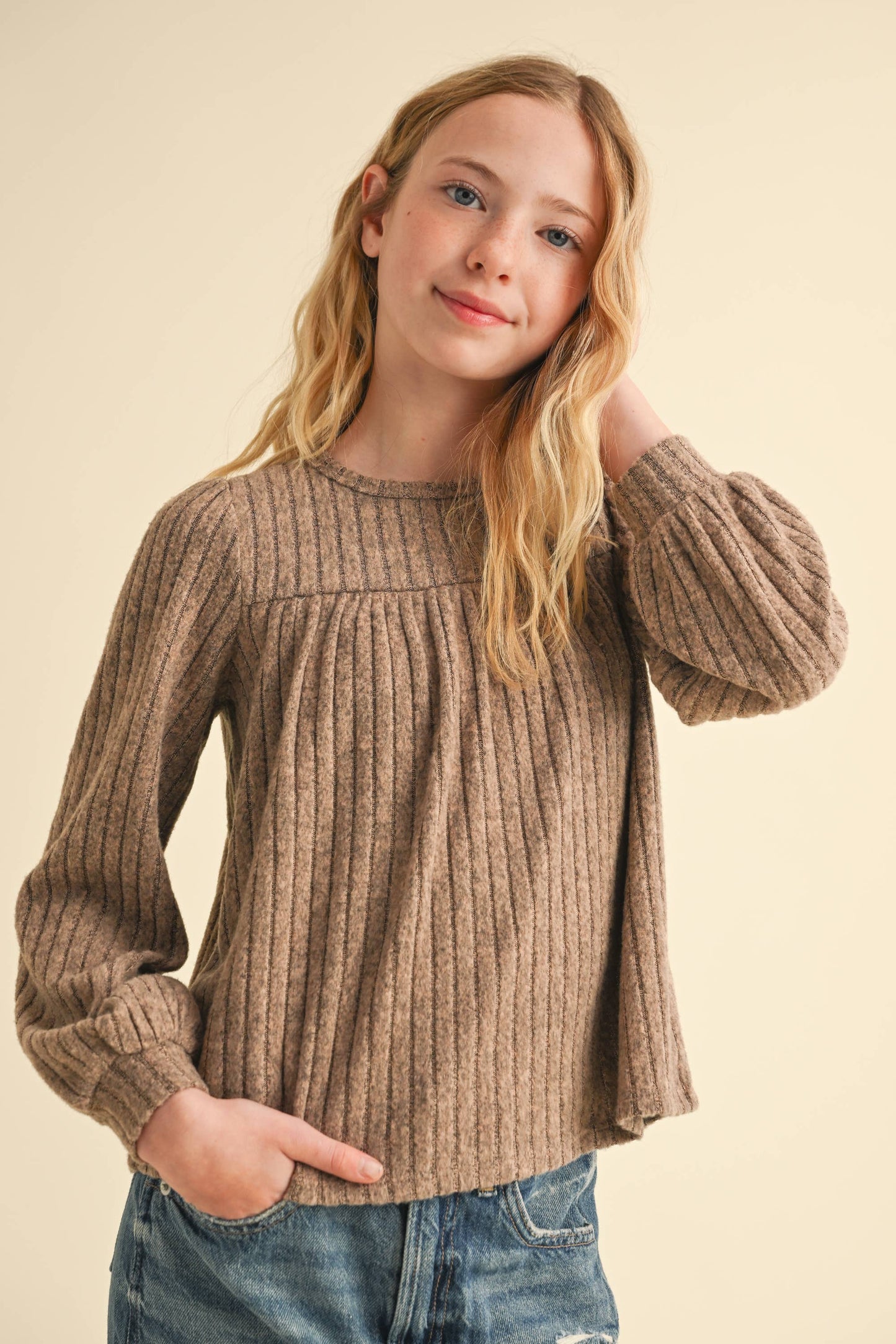 Girls Babydoll Sweater