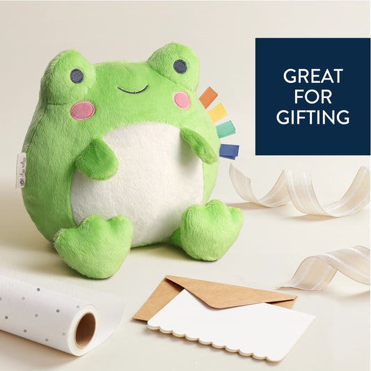 Itzy Ritzy Sweetie Snuggles Plush | Freddie the Frog