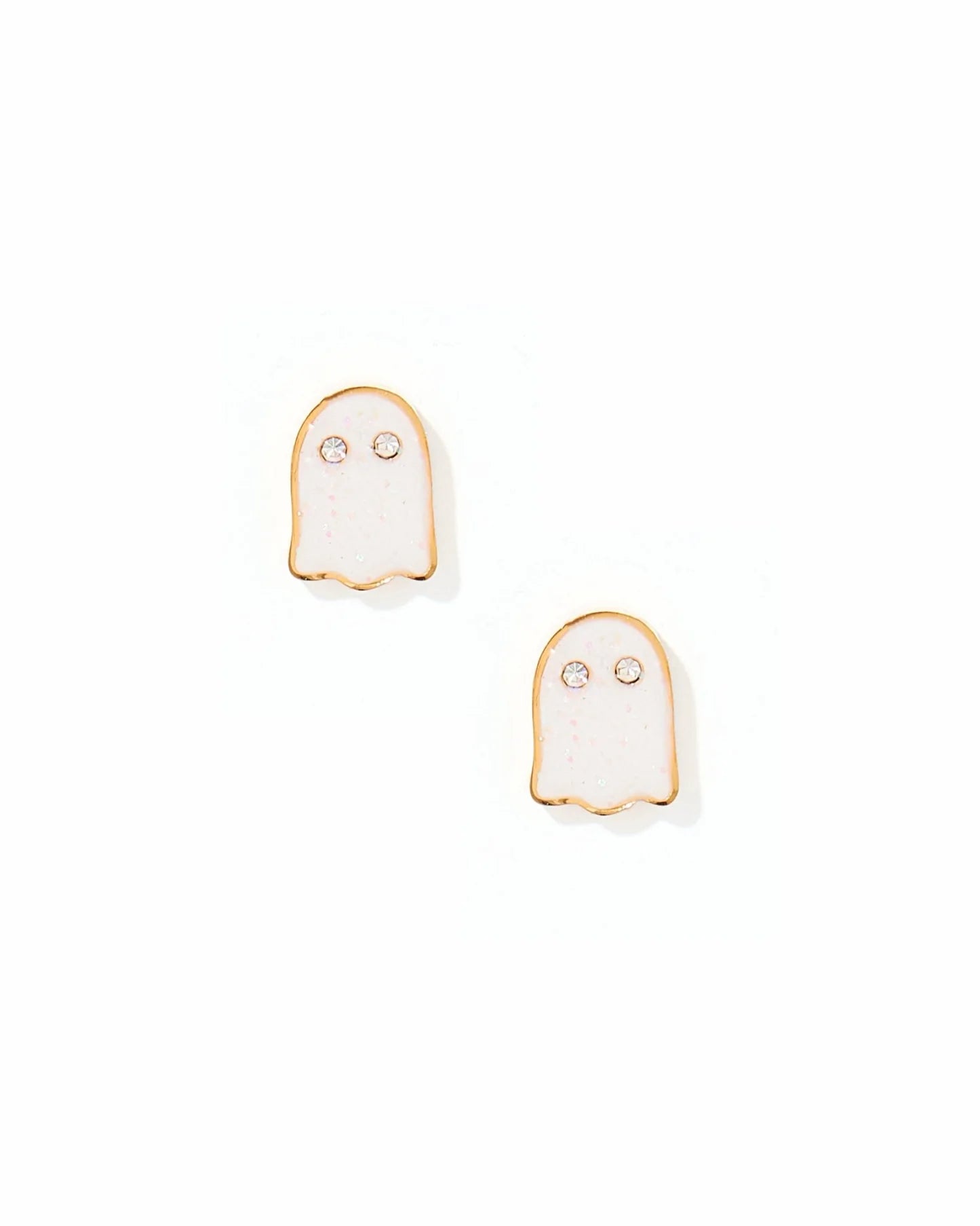 Ghostie Screwback Stud Earrings