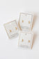 Ghostie Screwback Stud Earrings