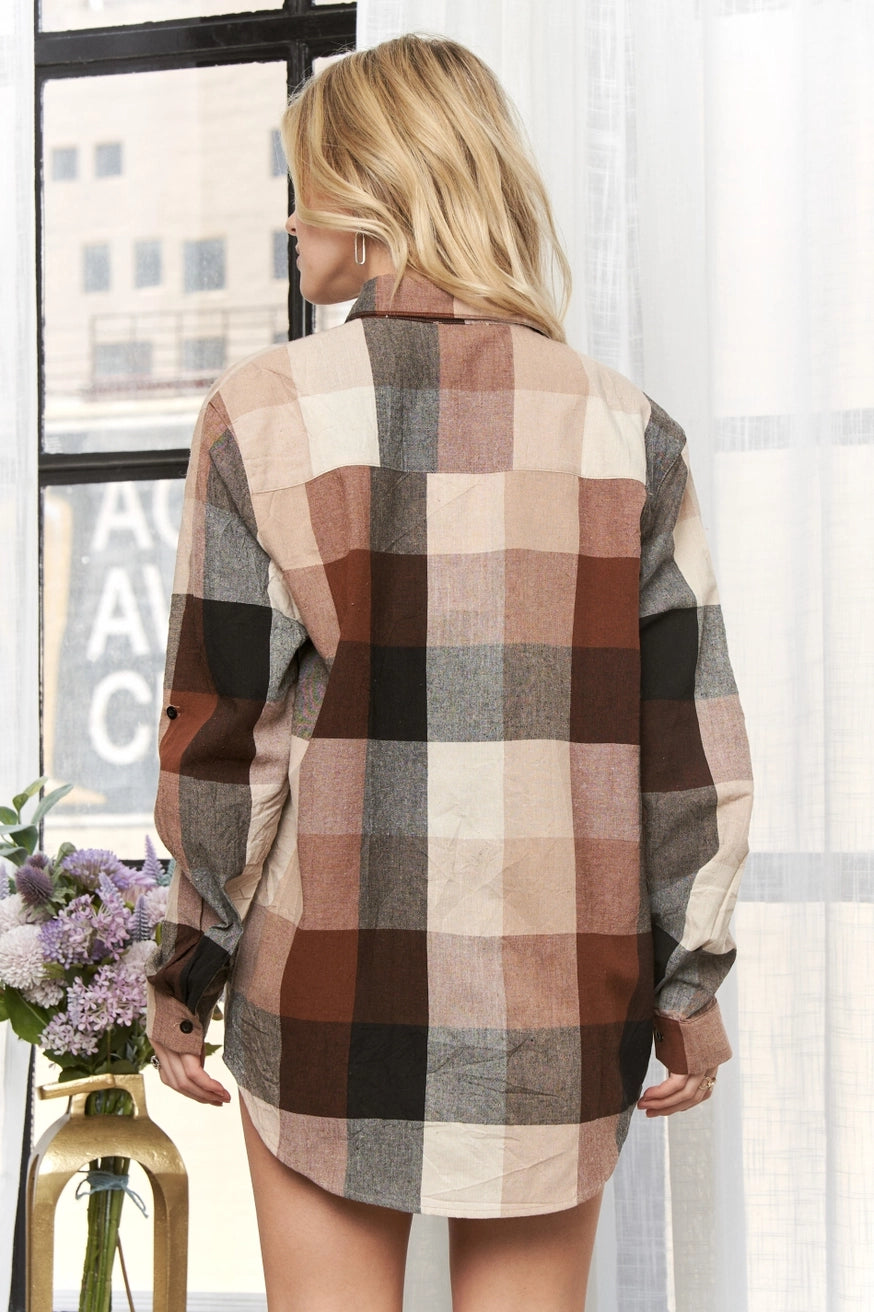 Harlow Plaid Button Down Shirt