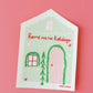 Home for the Holidays Large Swedish Dish Cloth