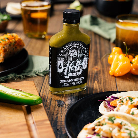 Hoff & Pepper Mean Green Hot Sauce | 6.7oz