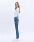 Jeanne High Rise Distressed Slim Straight Jeans | Vervet by Flying Monkey