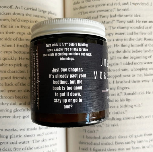 Just One More Chapter | Bookish Candle