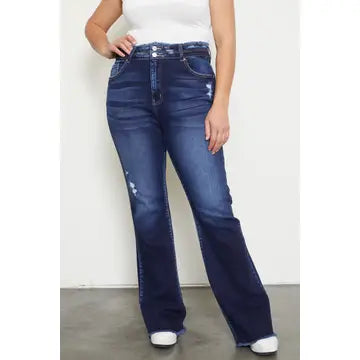 KanCan Dark Wash Flare Jeans