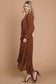 Lark Ruffle Hem Wrap Dress