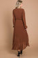 Lark Ruffle Hem Wrap Dress