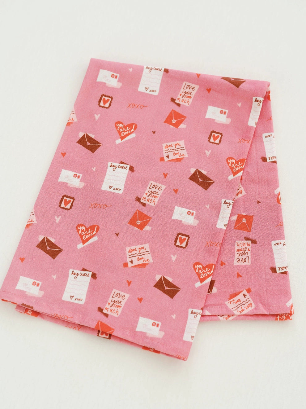 Love Notes Full Pattern Flour Sack Towel