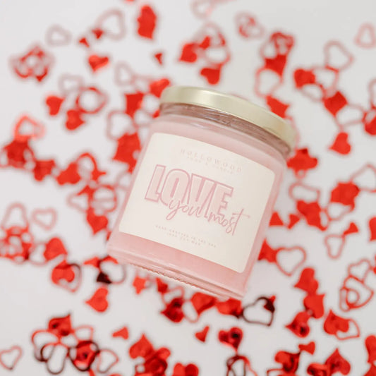 Love You Most 8oz Candle