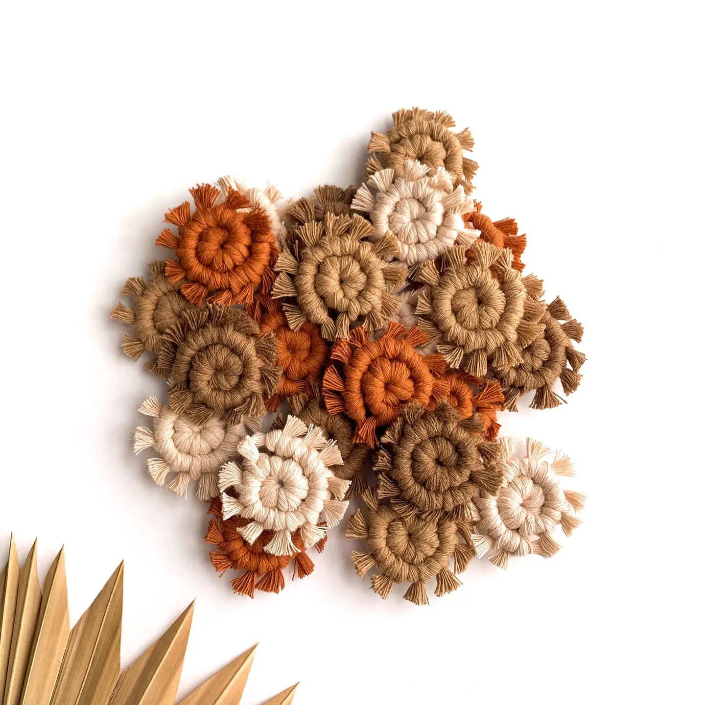 Macrame Mini Magnets | MULTIPLE COLORS