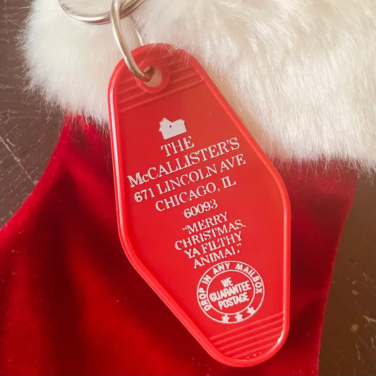 Christmas Pop Culture Motel Keychains | MULTIPLE DESIGNS