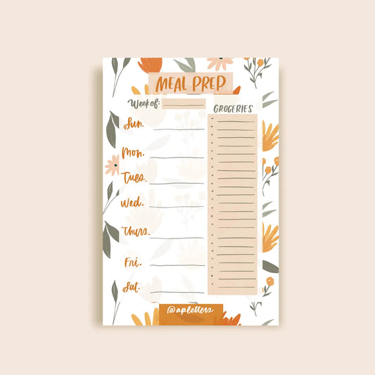 Meal Prep Notepad