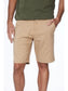 Men's Twill Stretch 4 Pocket Chino Khaki Shorts