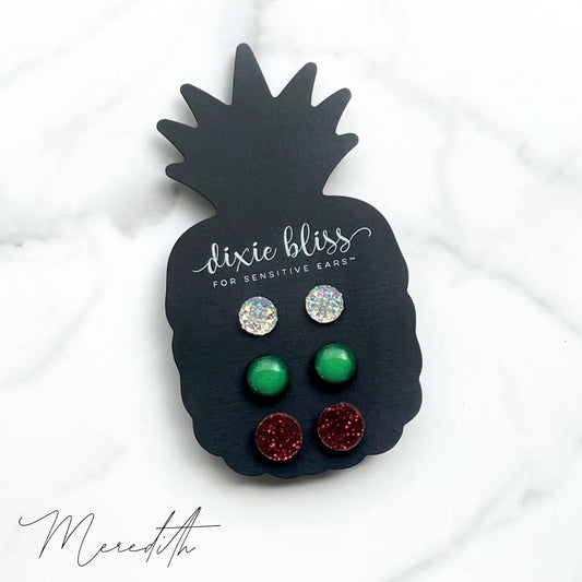 Meredith Stud Earring Set