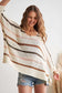 Miley Multi Color Stripe Sweater
