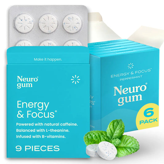 Neuro Gum | Energy and Focus Gum | Peppermint