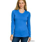 ZENANA Basic Long Sleeve | MULTIPLE COLORS