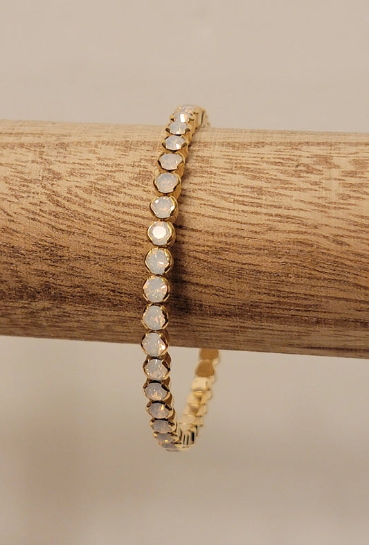Opal Rhinestone Adjustable Bangle | MULTIPLE COLORS