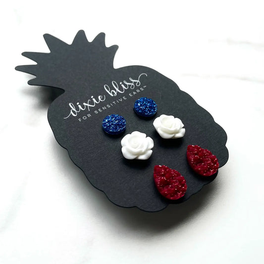 Paulina Stud Earring Set