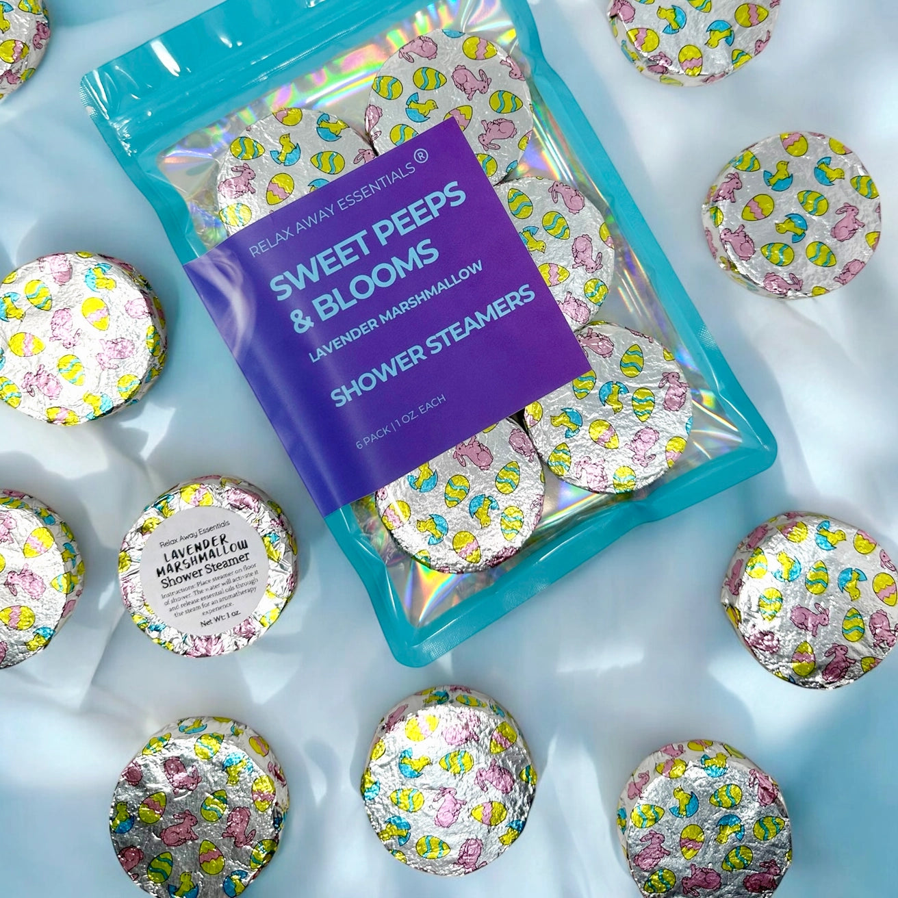 Sweet Peeps and Blooms Shower Steamer 6 Pack