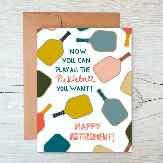 Pickleball Retirement | GREETING CARD