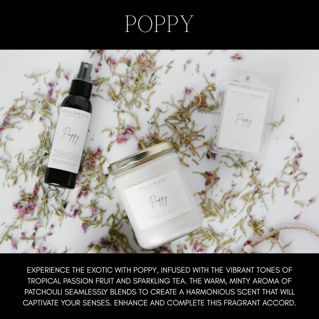 Poppy Linen + Room Spray