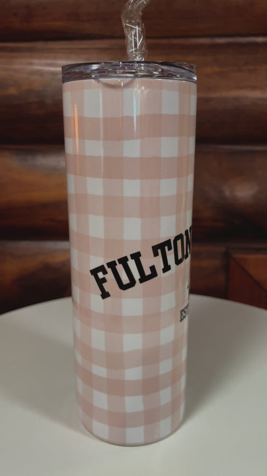 Fulton County, PA 20oz Stainless Steel Tumbler