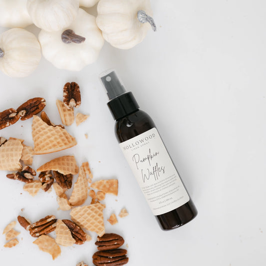 Pumpkin Waffles | Linen + Room Spray