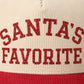 Santa's Favorite Corduroy Trucker Hat