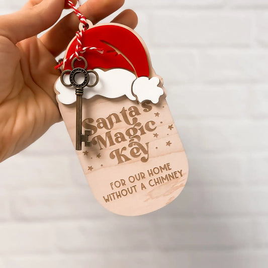 Santa's Magic Key | Magic Key Ornament or Door Hanger