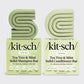 KITSCH Tea Tree & Mint Clarifying Shampoo & Conditioner Bar Combo