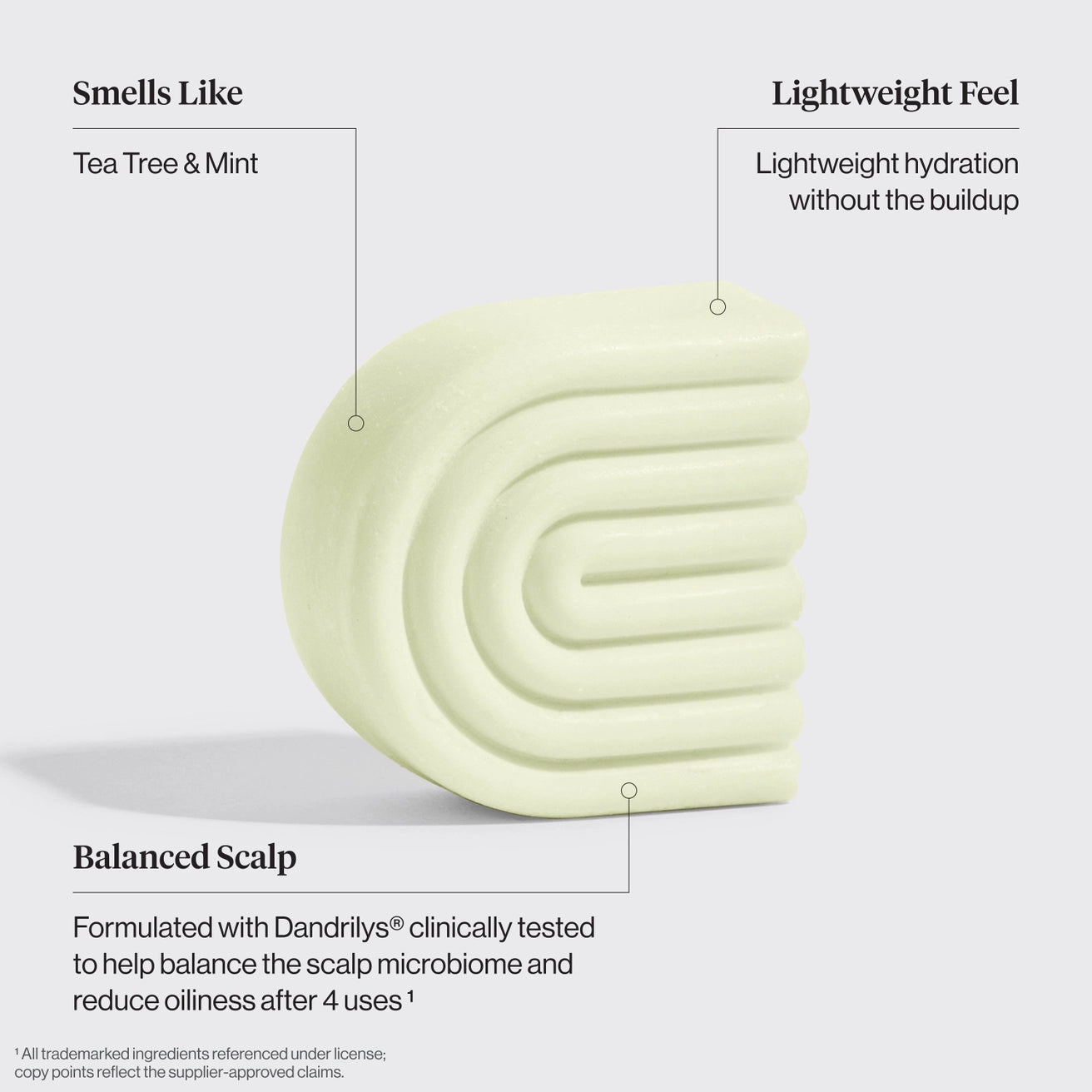 KITSCH Tea Tree & Mint Clarifying Shampoo & Conditioner Bar Combo