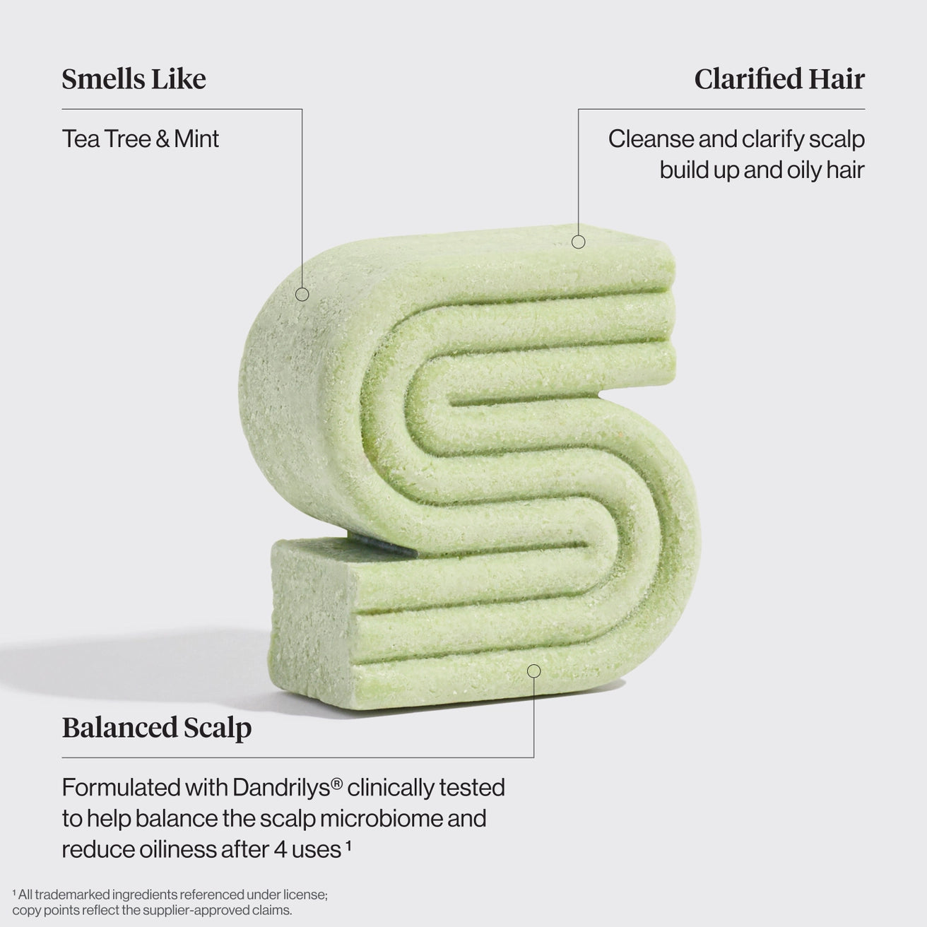 KITSCH Tea Tree & Mint Clarifying Shampoo & Conditioner Bar Combo