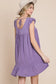 Shelby Open Back Babydoll Dress