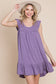 Shelby Open Back Babydoll Dress