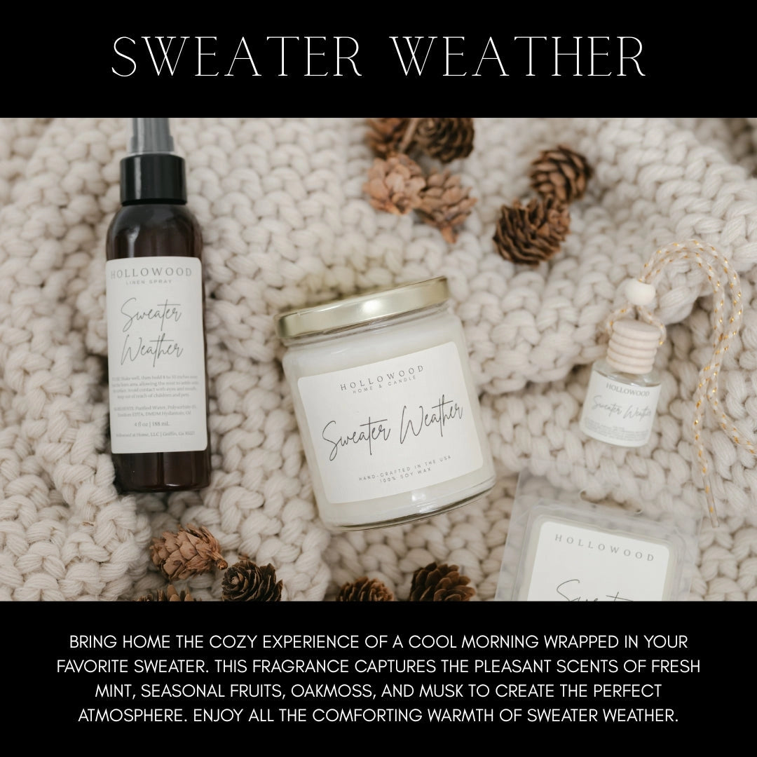 Sweater Weather | Linen + Room Spray