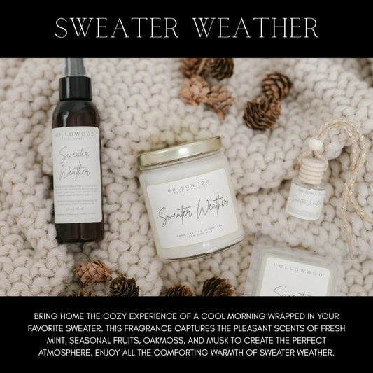 Sweater Weather | Linen + Room Spray