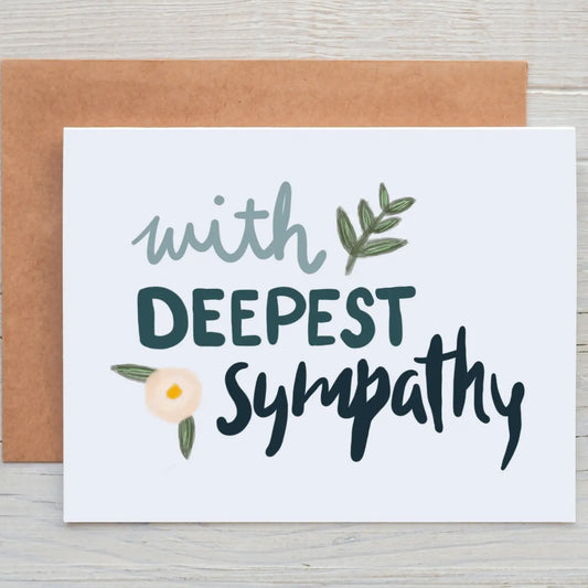 With Deepest Sympathy | GREETING CARD
