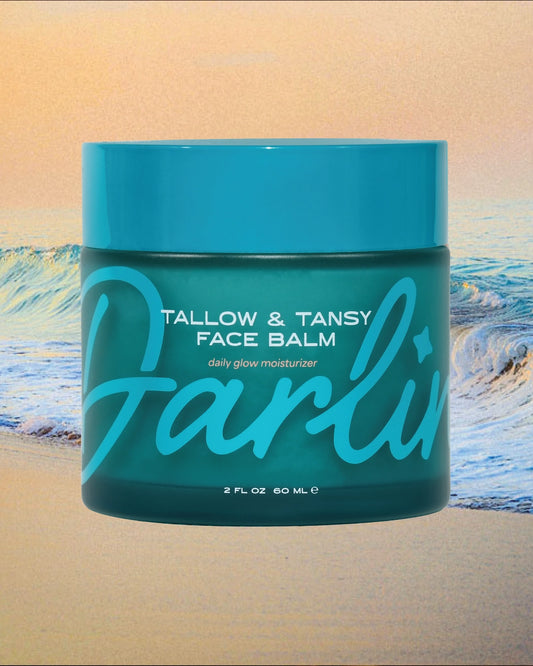 Tallow Face Balm | Natural Blue Tansy Skincare Moisturizer